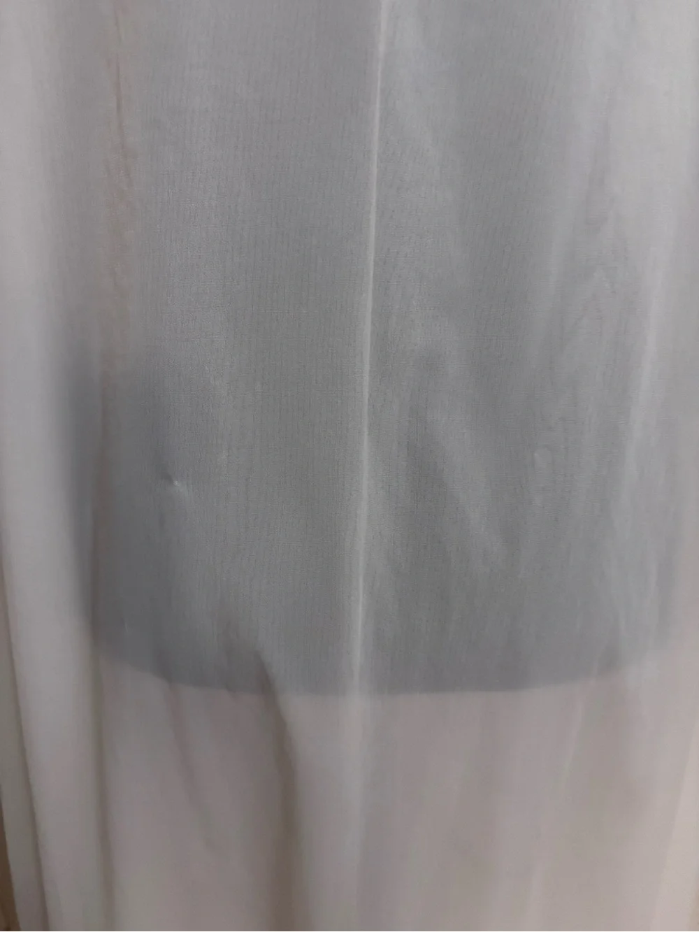 Vtg 50s 60s Vanity Fair White Sheer Babydoll Dress / Nightgown / Negligee -Large